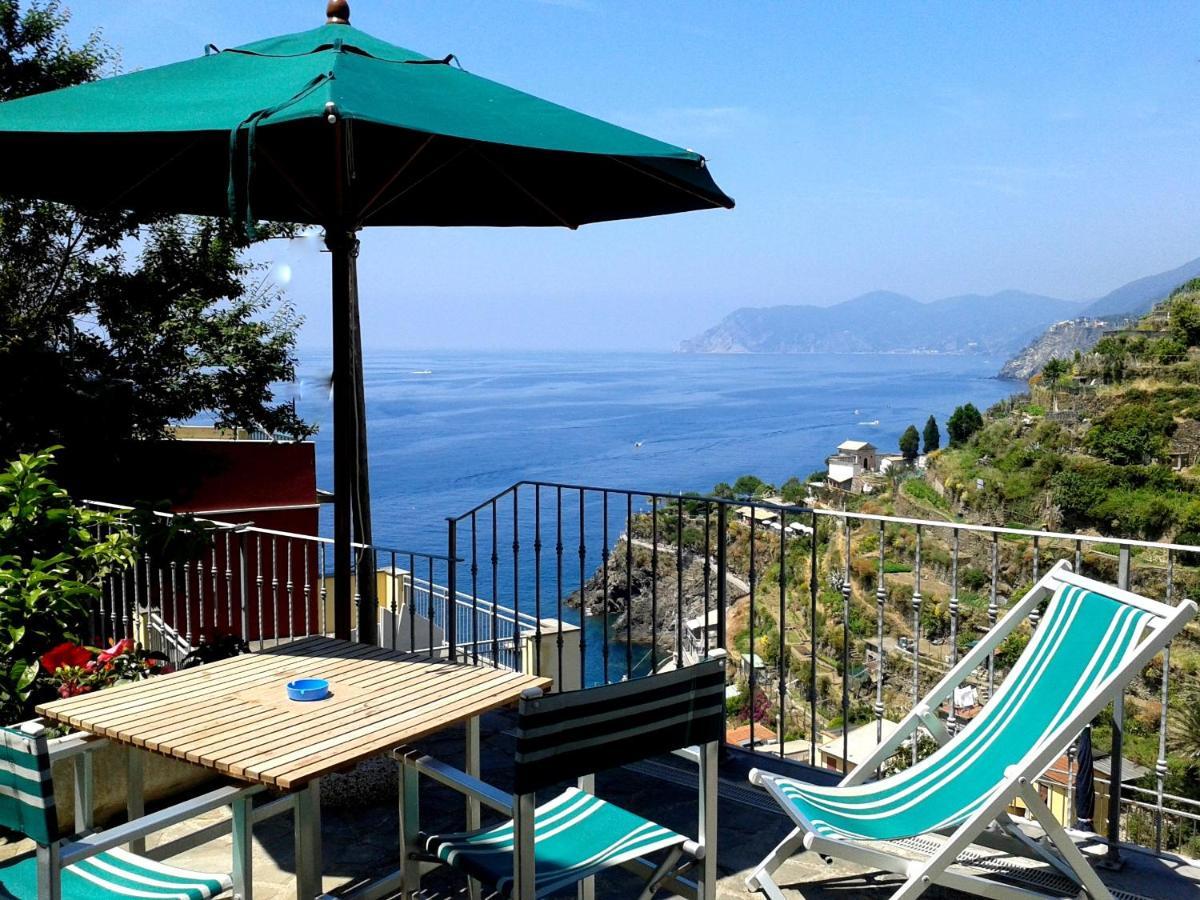 Aria Di Mare, Manarola - Camere Con Vista Mare! Ngoại thất bức ảnh