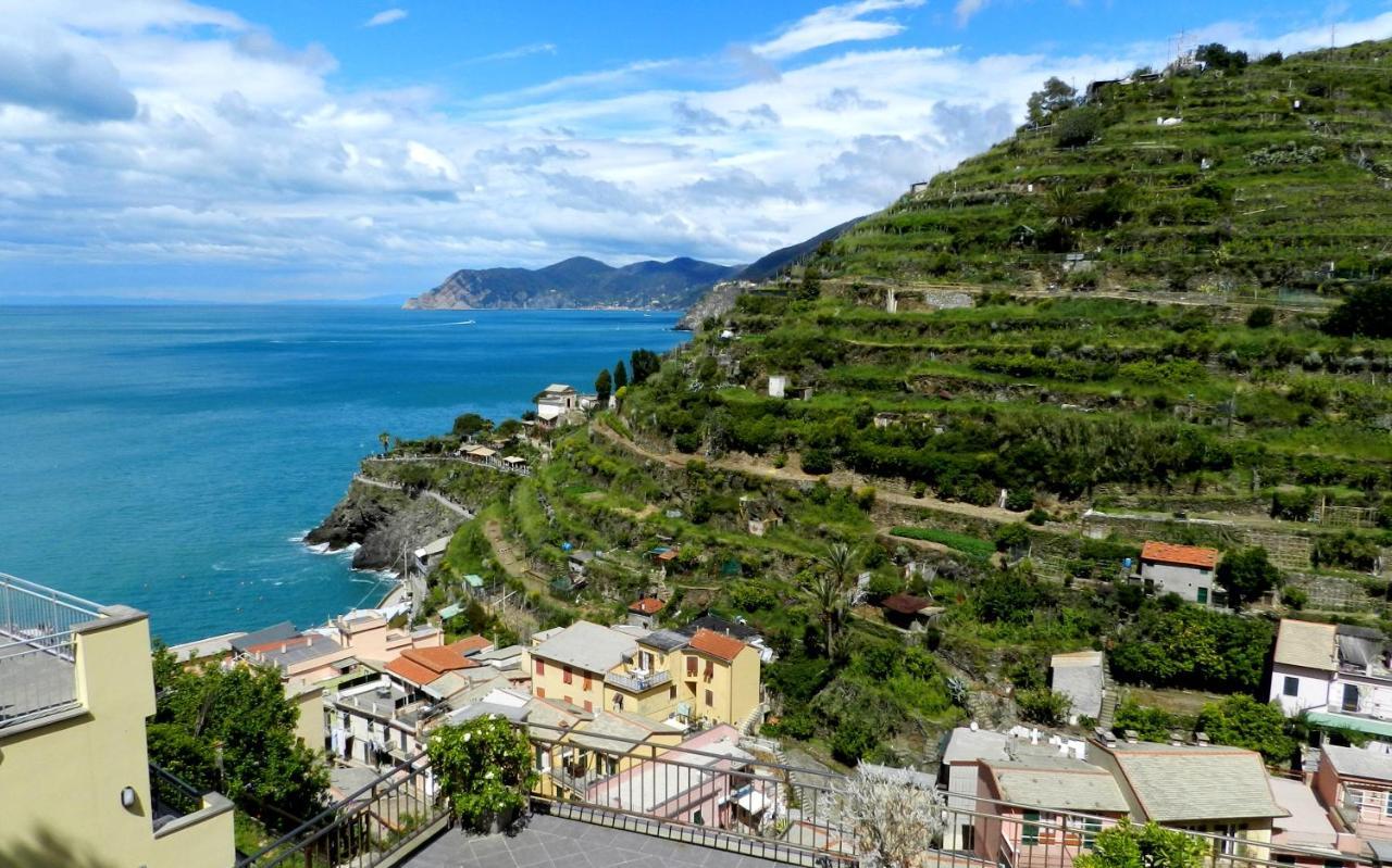 Aria Di Mare, Manarola - Camere Con Vista Mare! Ngoại thất bức ảnh
